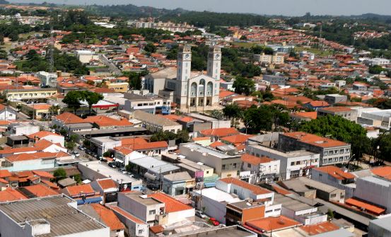 Região central de Vinhedo: Foto: Divulgação