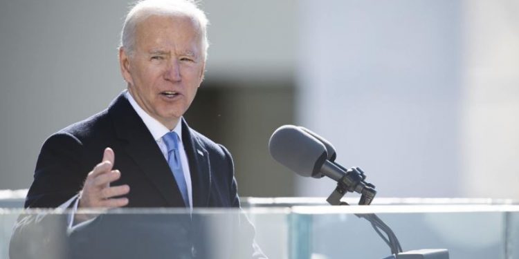 O presidente americano Joe Biden: alerta para as fake news: Fotos Públicas/Carlos M. Vazquez II