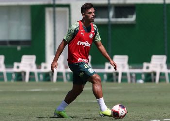 O jogador Gabriel Menino - Foto:Cesar Greco - Divulgação Palmeiras
