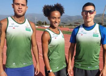 Os atletas Tiffani Marinho, Márcio Teles e Alexander Russo integram o Programa de Preparação Olímpica- Foto: Divulgação/Orcampi
