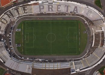 Visão aérea do Estádio Moisés Lucarelli, paixão dos pontepretanos e palco da final deste sábado da Série A2 contra o Novorizontino Foto: Divulgação/Ponte Preta