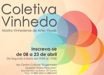 Vinhedo promoverá mostra de artes visuais