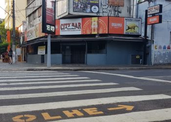 O City Bar está fechado há dois meses, devido à pandemia e às restrições de atendimento. Foto: Leandro Ferreira/Hora Campinas