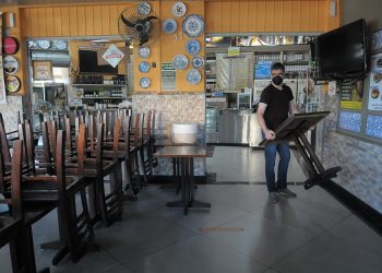O setor de bares e restaurantes ainda sente os reflexos da primeira onde de Covid-19. Leandro Ferreira/Hora Campinas