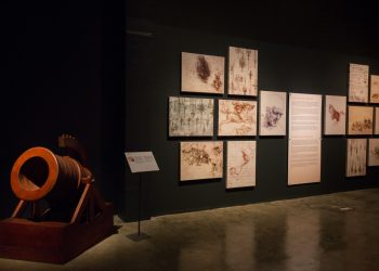 Vários eventos culturais estão abertos ao público até o dia 30 de abril, como a Mostra sobre a obra de Da Vinci. Foto: Divulgação