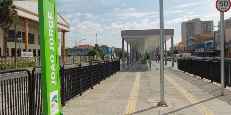 Estação João Jorge do BRT entrou em operação nesta segunda (05) - Foto: Leandro Ferreira/Hora Campinas
