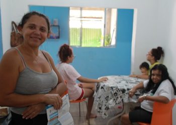 Maria do Carmo Mendes da Silva, de 38 anos, está preocupada porque receberá a última parcela do auxílio desemprego. Foto: Leandro Ferreira/Hora Campinas
