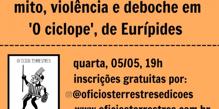 Oficina cultural de Campinas debate peça satírica “O Ciclope”