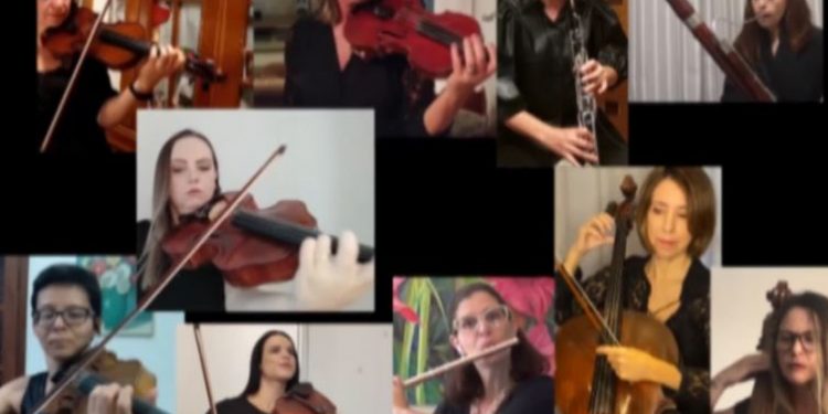 Musicistas da Sinfônica gravaram direto de suas casas - Foto: Divulgação