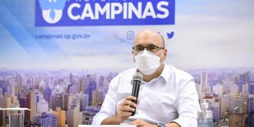O prefeito de Campinas, Dário Saadi. "Parente e amigo também transmite covid", alerta. Foto: Divulgação \PMC