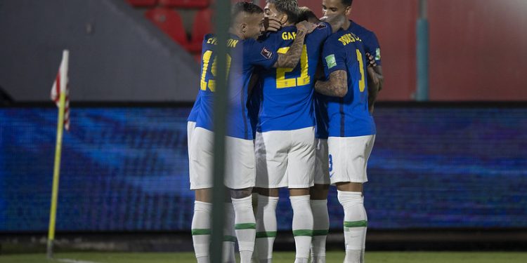Os jogadores brasileiros se pronunciaram contra a realização da Copa América. Foto: Lucas Figueiredo/CBF