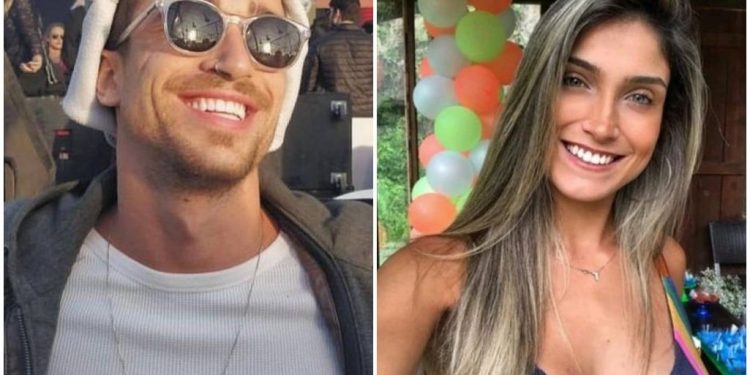Nathalia Guzzardi Marques e Mateus Correia Viana: os dois tinham 30 anos e foram encontrados sem vida no banheiro do apartamento do rapaz - Foto: Reprodução