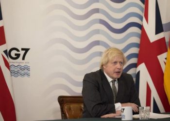 O primeiro-ministro inglês Boris Johnson é o anfitrião do encontro - Foto: Andrew Parsons / Nº 10 Downing Street/Fotos Públicas