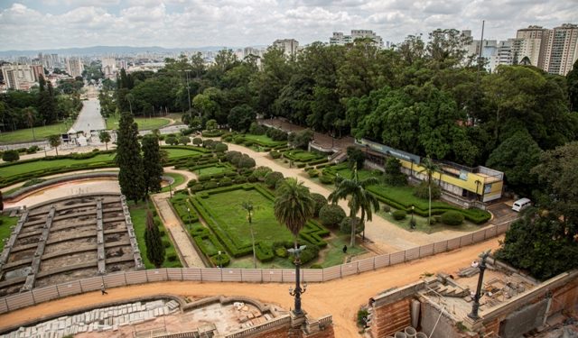 Museu do Ipiranga inaugura mirante para visitação do restauro