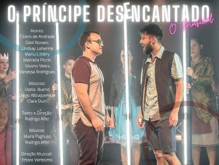 Espetáculo ‘O Príncipe DesEncantado’ terá apresentações on-line e gratuitas
