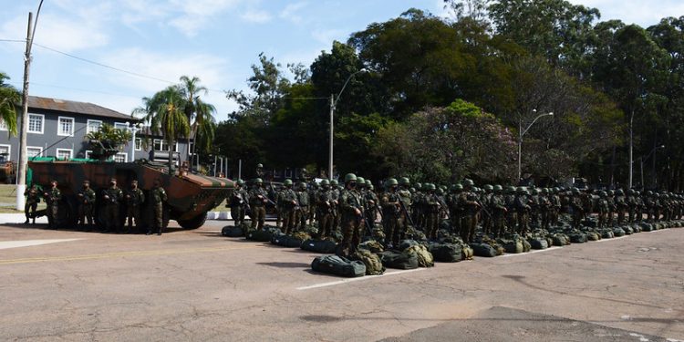 Ao todo, a Brigada contará com 126 veículos blindados. Foto: Divulgação
