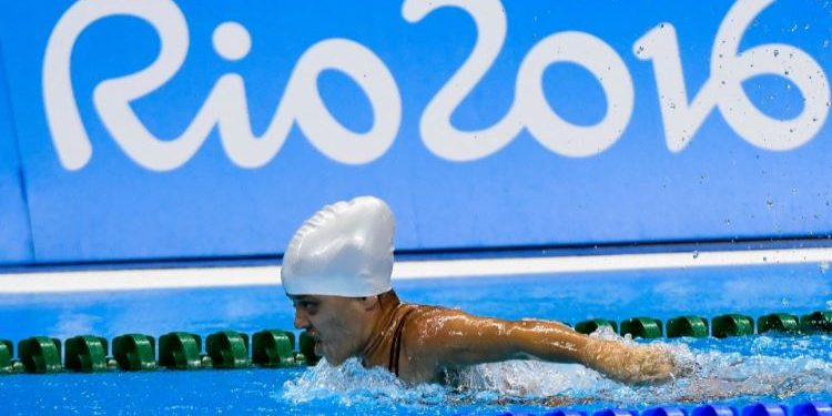 A nadadora João Neves - Foto; Divulgação/Comitê Paralímpico Brasileiro