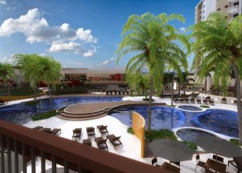 O Enjoy Solar das Águas Park Resort será inaugurado no próximo dia 12 de agosto. Foto: Divulgação