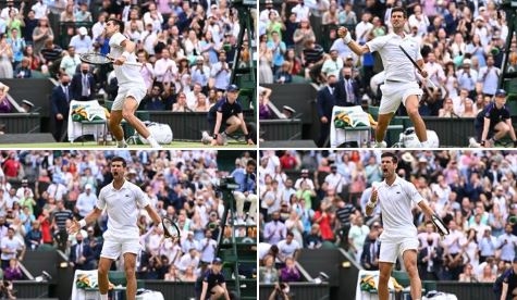 Djokovic supera canadense e vai à sétima final de Wimbledon
