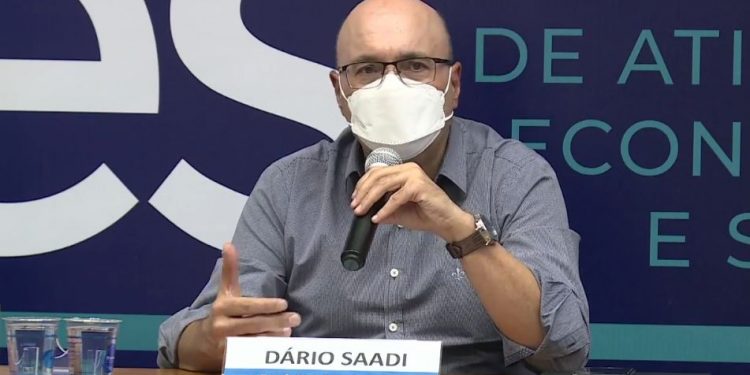 O prefeito de Campinas, Dário Saadi, durante a live onde foi apresentada a proposta do Refis da Pandemia - Foto: Reprodução Facebook