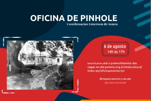 Oficinas culturais gratuitas estão com inscrições abertas