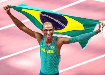 Alison dos Santos:  com marca, brasileiro teria sido campeão em todos os Jogos Olímpicos já realizados - Foto: Gaspar Nóbrega/COB