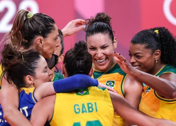 As brasileiras conquistaram a liderança invicta do Grupo A. Foto: COB