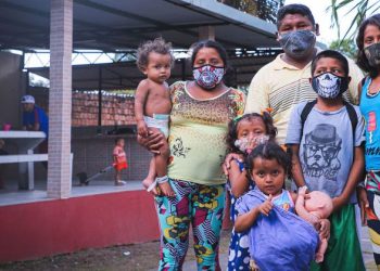 Família no norte do Brasil: até o fim de 2022 haverá 8,9 milhões de migrantes e refugiados venezuelanos radicados em 17 países - Foto: Acnur/ Felipe Irnaldo