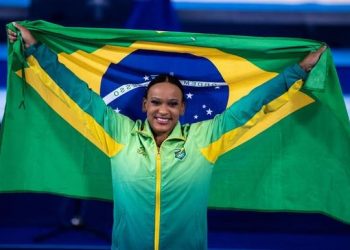 Rebeca Andrade será a porta-bandeira do Brasil no encerramento dos Jogos