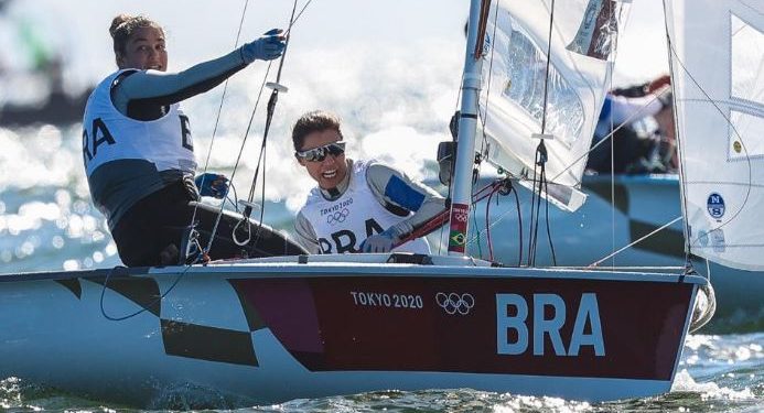 Brasil encerra participação na vela com 9º lugar de Fernanda e Ana Barbachan
