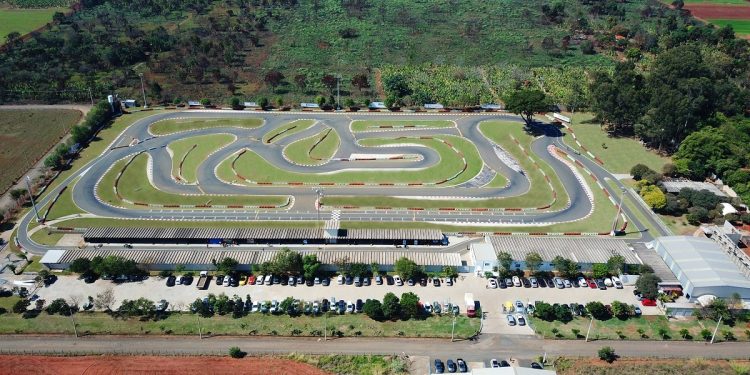 Kartódromo San Marino, em Paulínia, onde os pilotos treinam. Foto: Vagner Ferreira/Divulgação