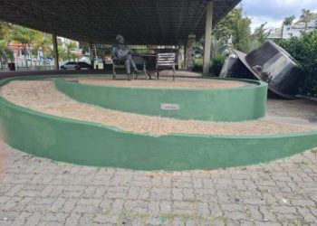 Monumento a Adoniran Barbosa em Valinhos. Foto: Divulgação