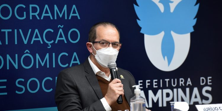 O secretário de Finanças de Campinas, Aurílio Caiado. Foto: Divulgação