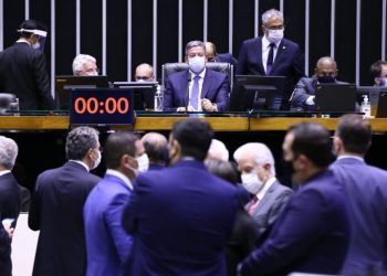 Plenário da Câmara dos Deputados durante a votação da PEC do Voto Impresso. Foto: Agência Câmara