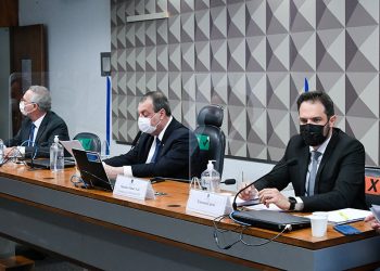 Depoimento do empresário Emanuel Catori na CPI da Covid. Fotos: Agência Senado