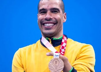 O nadador Daniel Dias: entre os destaques internacionais do ano está a realização dos Jogos Paralímpicos de Paris - Foto: Ale Cabral/CPB