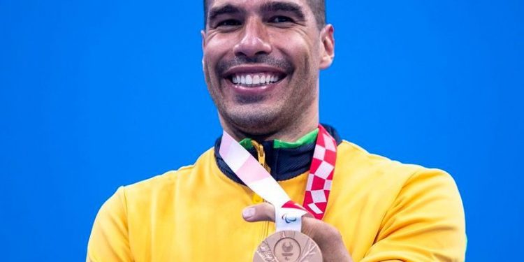 O nadador Daniel Dias conquistou sua segunda medalha nos Jogos Paralímpicos de Tóquio: dois bronzes - Foto: Ale Cabral/CPB