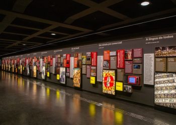 Exposição de longa duração do Museu da Língua Portuguesa - Foto: Ciete Silverio/Divulgação