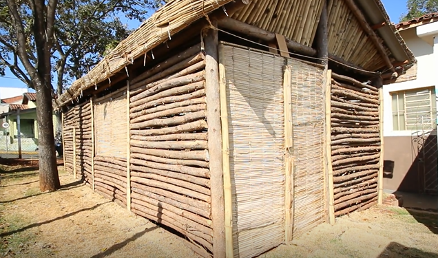 Monte Mor constrói habitação indígena em Museu