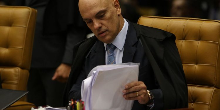 O ministro do STF, Alexandre de Moraes: determinação para bloqueio do aplicativo Telegram no Brasil -. Foto: Agência Brasil