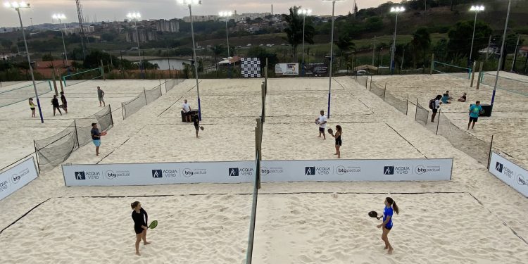 Arena Aveiro_ Beach Tennis Campinas, sede do torneio. Foto: Divulgação