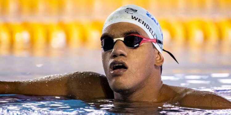 Mesmo especialista em outro estilo - Wendell é velocista no nado livre - o brasiliense competiu no borboleta - Foto: Ale Cabral/CPB