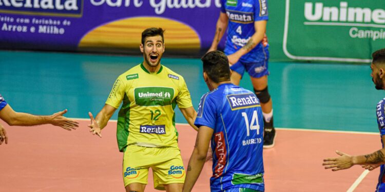 Vôlei Renata vai a Bauru em busca da terceira vitória no Paulista
