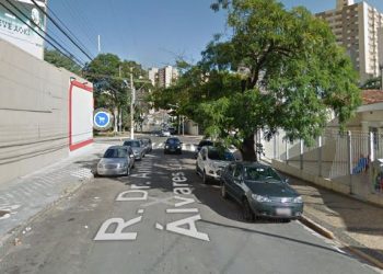 Rua Dr. Antônio Alvares Lobo, no Guanabara: uma das vias que sofrerão alteração de sentido a partir da próxima semana - Foto: Reprodução