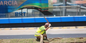 Previstas para 2020, obras do BRT deverão ser concluídas só em 2022. Foto: Leandro Ferreira/Hora Campinas