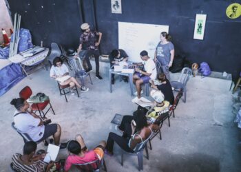 Na escuridão, o recomeço