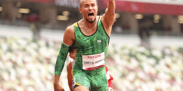 Ricardo Gomes de Mendonça, atleta da APC, conquistou medalha de bronze nos Jogos Paralímpicos de Tóquio. Foto: Divulgação/CPB