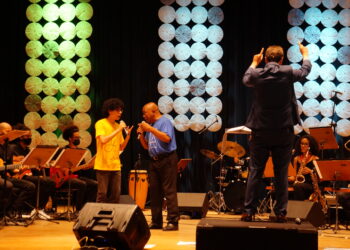 Orquestra Anelo se apresenta junto com Filó e Felipe Machado. Foto: Lalá Ruiz/Divulgação