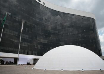 Centro de Divulgação das Eleições (CDE 2020), localizado no Tribunal Superior Eleitoral (TSE) em Brasília. Foto: Agência Brasil