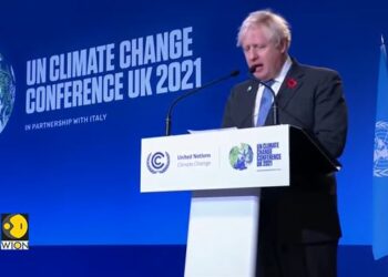 Boris Johnson na COP26: o dia do "apocalipse ambiental" está cada vez mais próximo - Foto: Reprodução Youtube